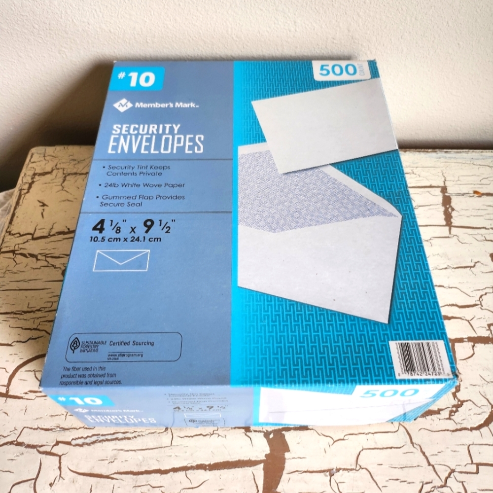 Security Envelopes *See Description